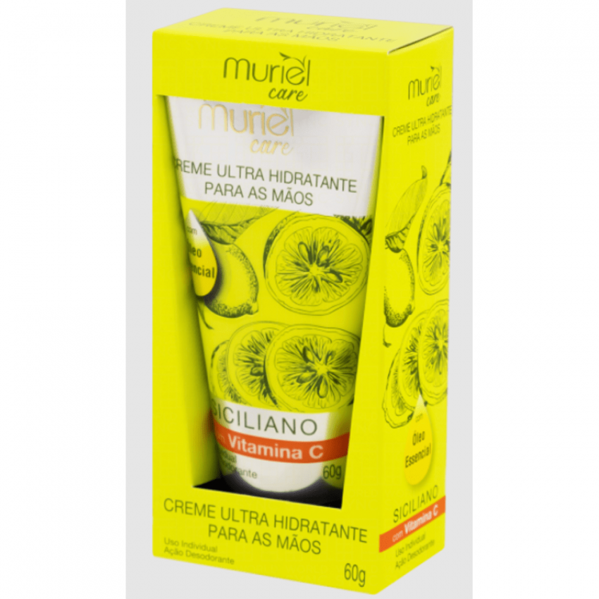 CREME MURIEL PARA MÃOS ULTRA HIDRATANTE SICILIANO 60G