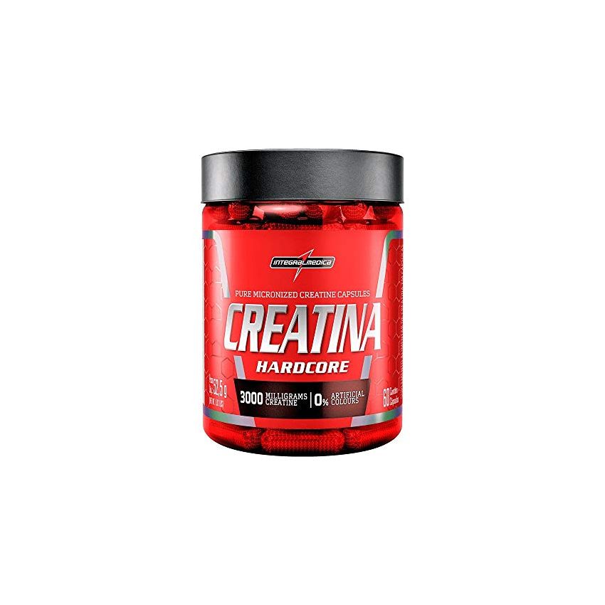 CREATINA HARDCORE INTEGRALMEDICA COM 60 CAPSULAS