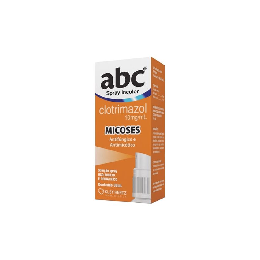 ABC SPRAY 10MG COM 30ML-KLEY HERTZ-