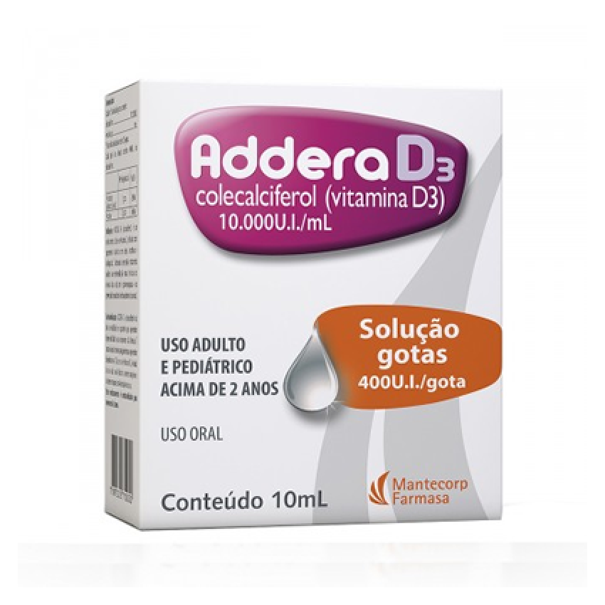ADDERA D3 1000UI GOTAS 10ML