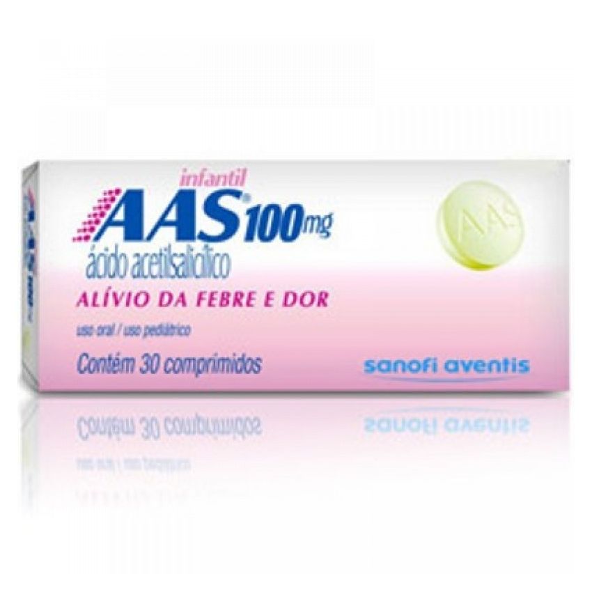 AAS INFANTIL COM 30 COMPRIMIDOS