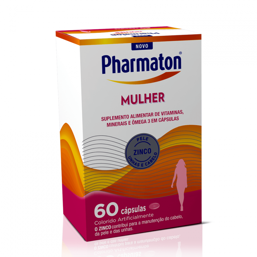 PHARMATON MULHER COM 60 CÁPSULAS