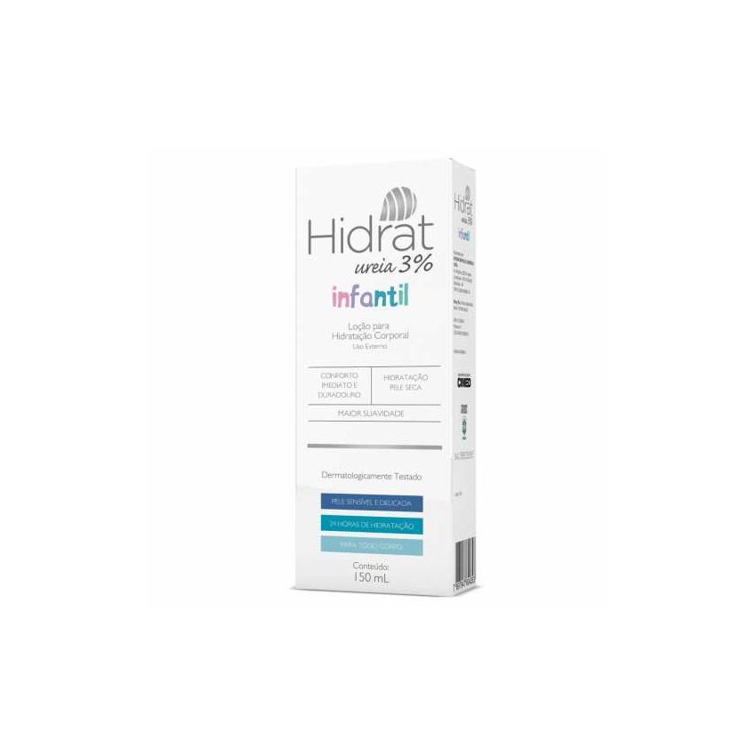 HIDRAT 3% LOÇÃOHIDRATANTE CORPORAL INFANTIL 150ML