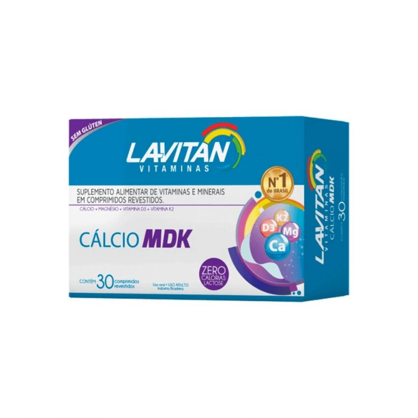 LAVITAN CALCIO MDK COM 30 COMPRIMIDOS REVESTIDOS