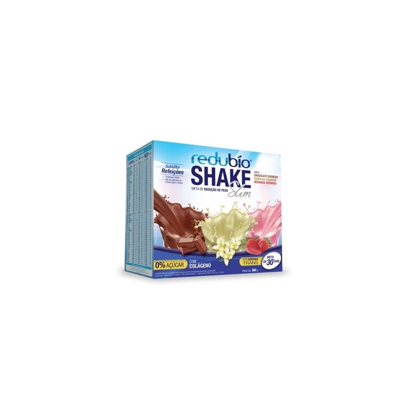 KIT REDUBIO SHAKE 210G (BAUNILHA+CHOCOLATE+MORANGO)