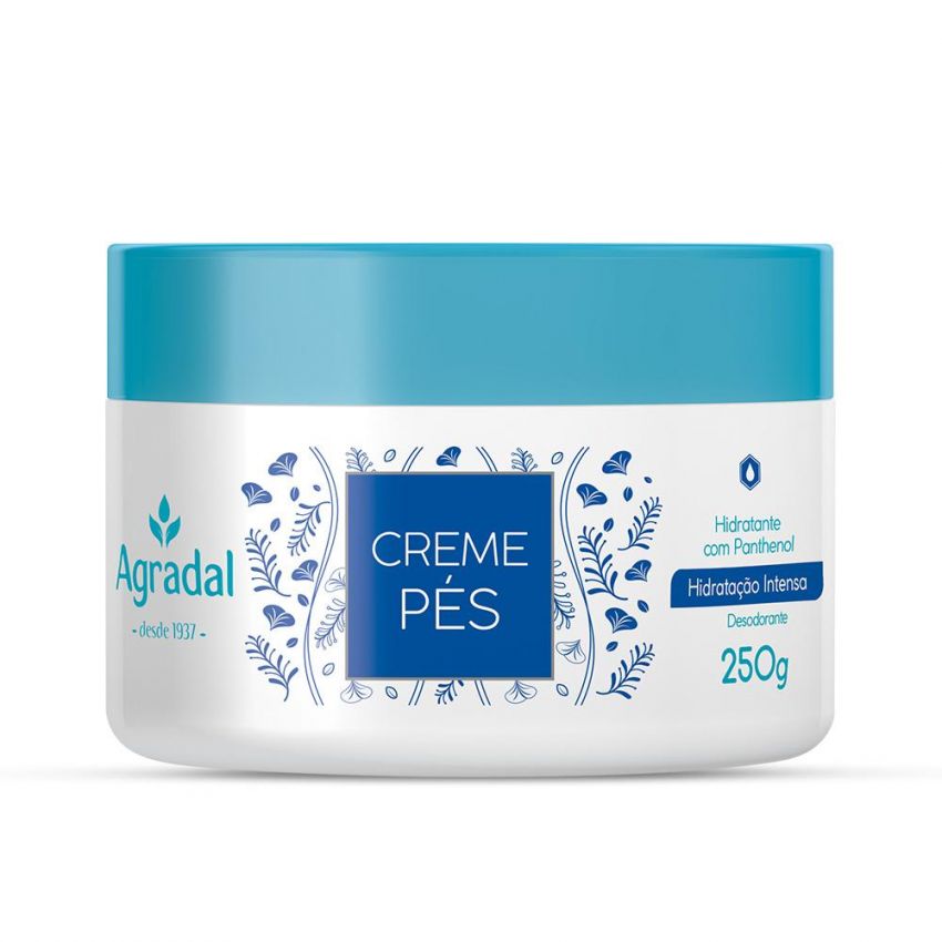 CREME AGRADAL PARA PÉS 250 GRAMAS 