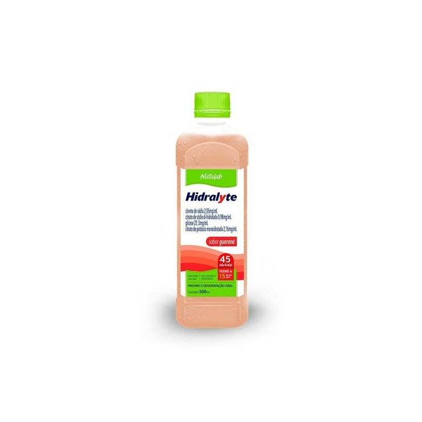 HIDRALYTE 45 SABOR GUARANÁ 500 ML