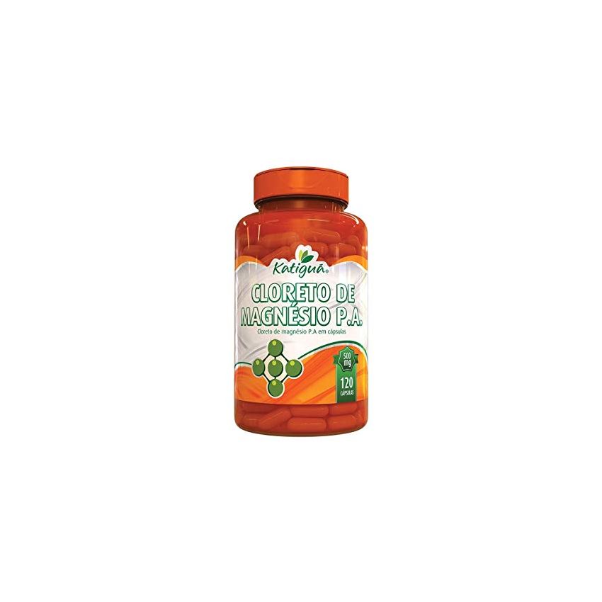 CLORETO DE MAGNESIO 500MG COM 120 CÁPSULAS