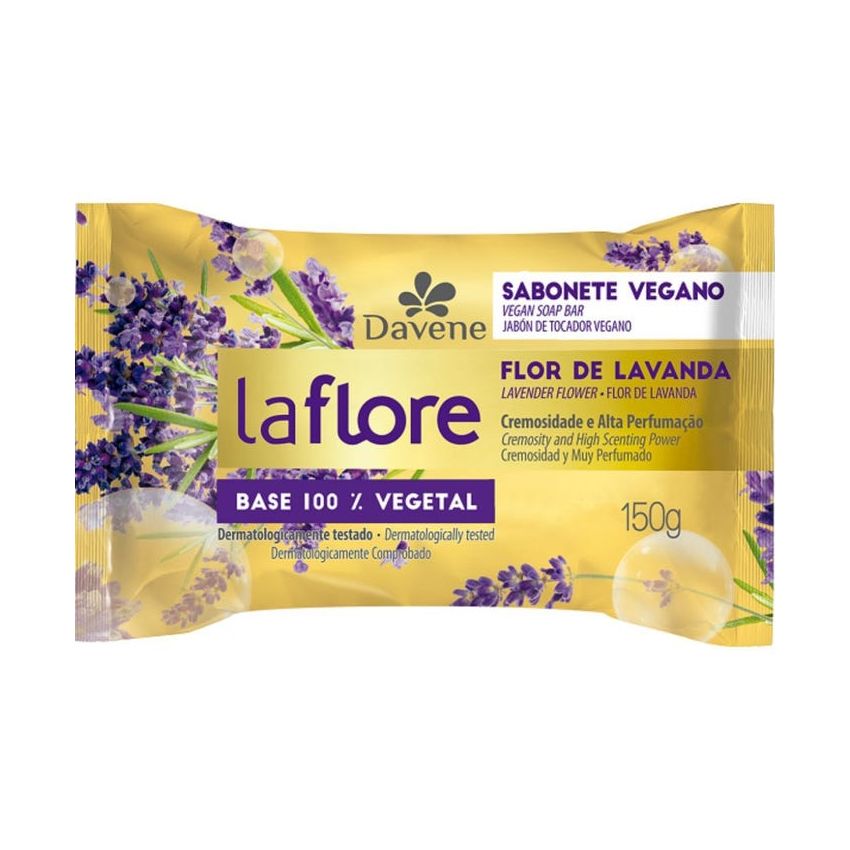 SABONETE LA FLORE FLOR DE LAVANDA COM 150G