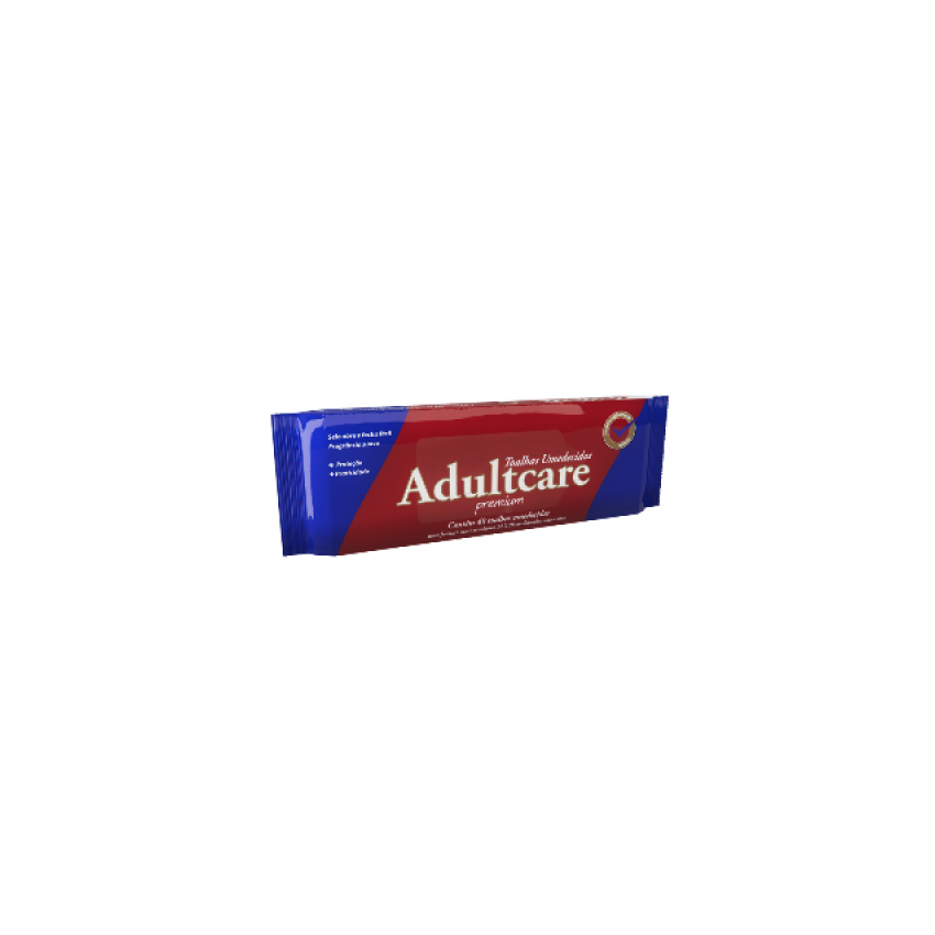 TOALHAS UMEDECIDAS ADULCARE PREMIUM COM 40 UNIDADES