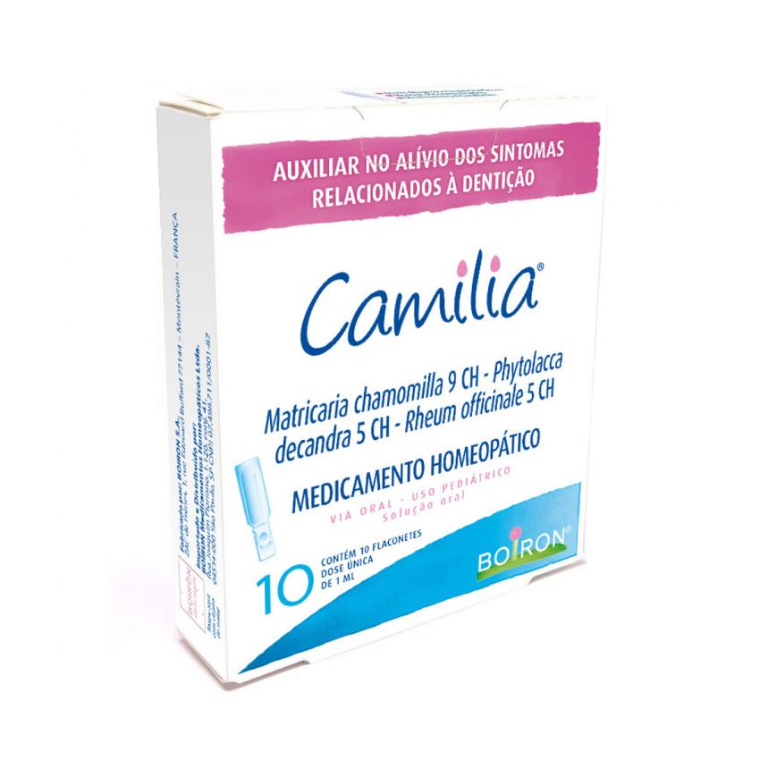 CAMILIA COM 10 FLACONETES DE 1ML