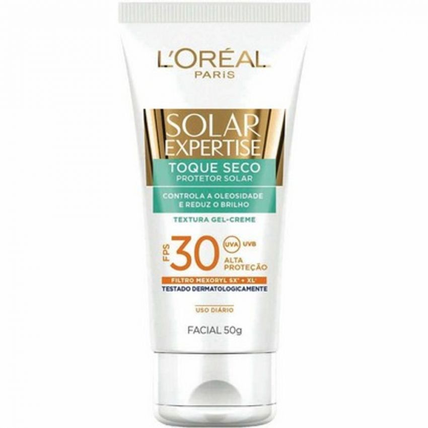 PROTETOR SOLAR FACIAL COM TOQUE SECO FPS30 50G 