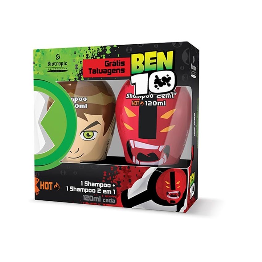 KIT SHAMPOO BEN 10 