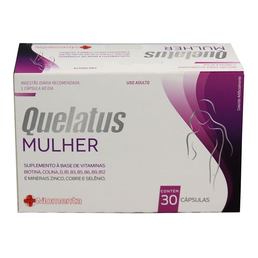 QUELATUS MULHER COM 30 COMPRIMIDOS