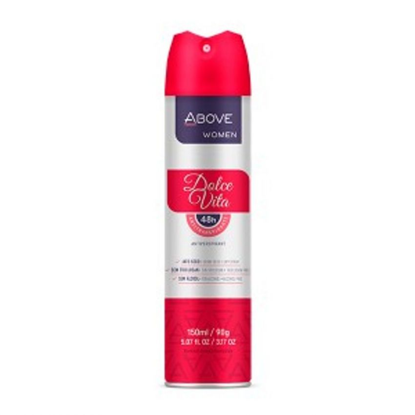 DESODORANTE AEROSOL ABOVE WOMEN DOLCE VITA 150ML