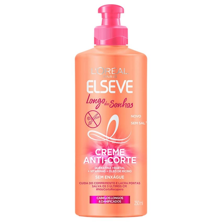 CREME PARA PENTEAR ELSÉVE LONGO DOS SONHOS 250ML