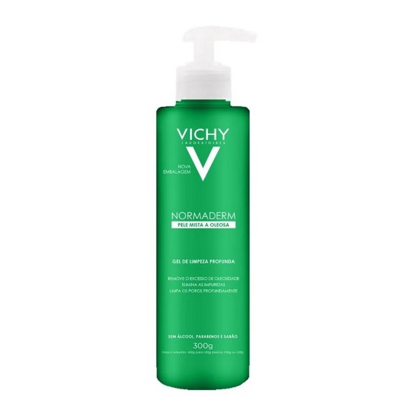 NORMADERM GEL LIMPEZA PROFUNDA PELE MISTA E OLEOSA 300G