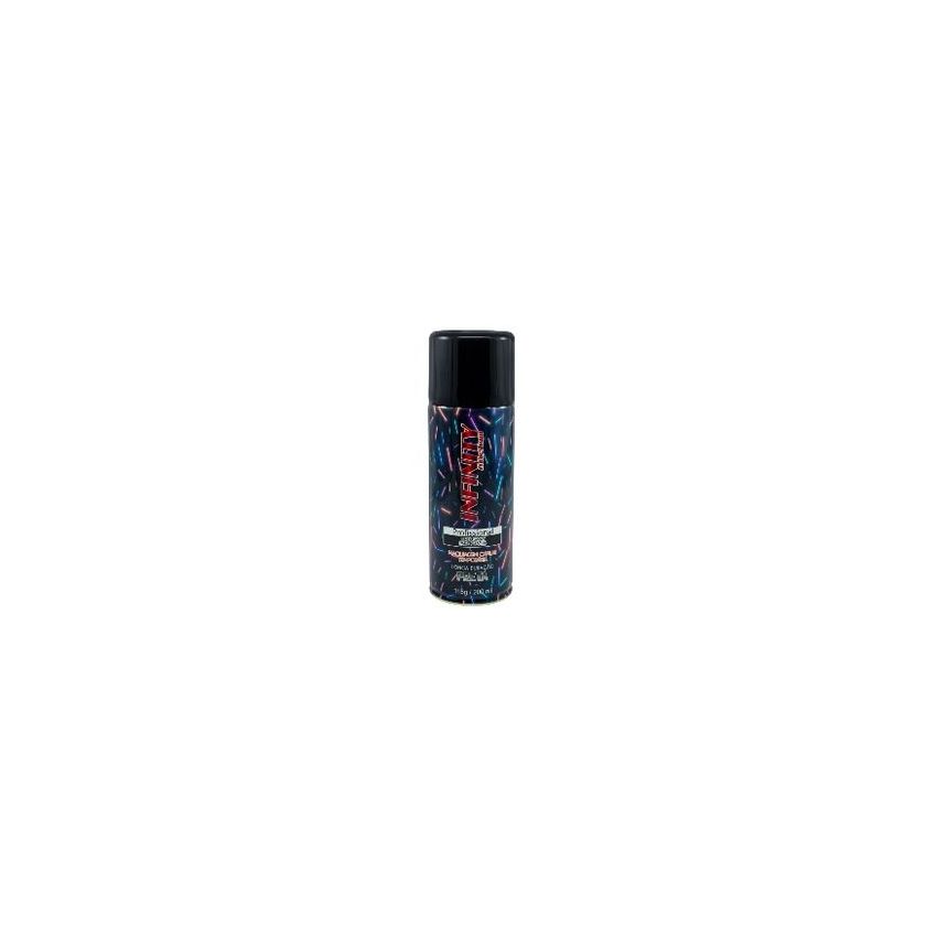 INFINITY SPRAY TINTA CABELO PRETA 200ML 10006