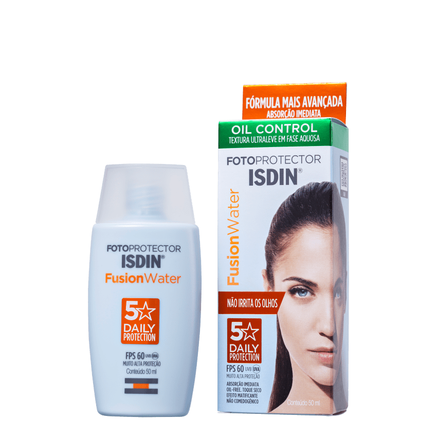 ISDIN FOTOPROTETOR FUSION WATER FPS60 COM 50ML