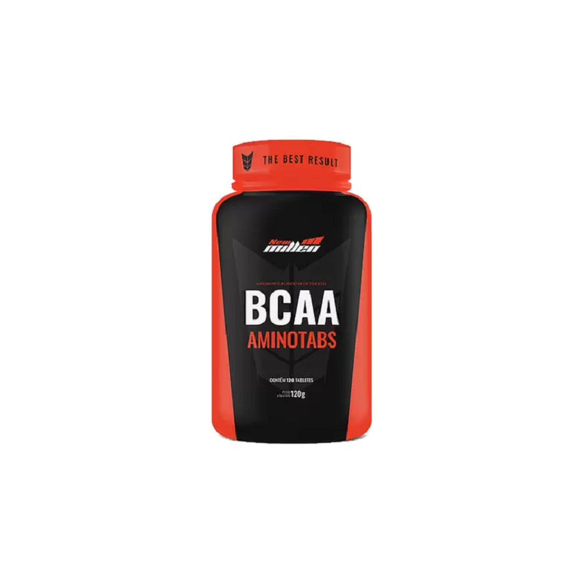 BCAA AMINOTABS NEW MILLEN FRASCO COM 120 TABLETES