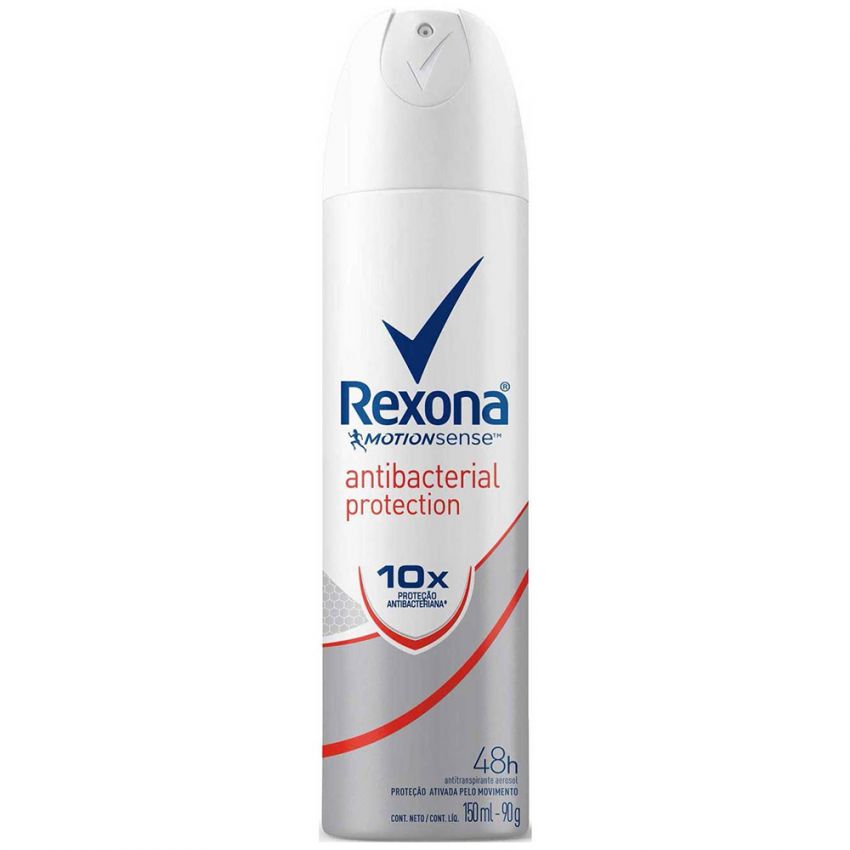 DESODORANTE AEROSOL REXONA ANTIBACTERIAL PROTECTION 150ML
