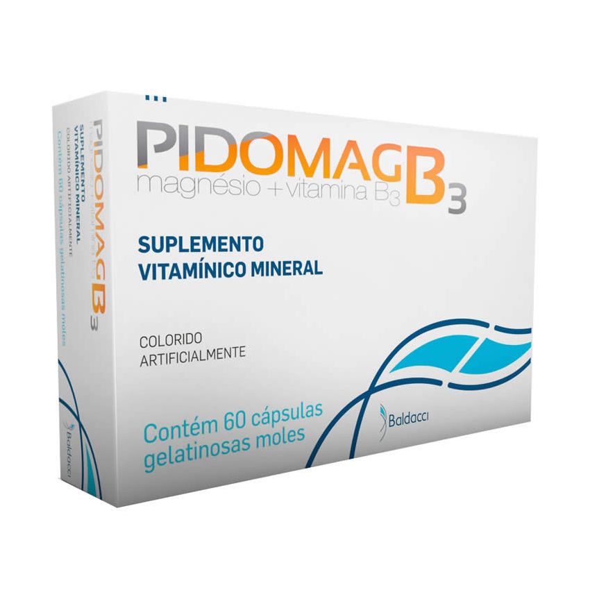 PIDOMAG B3 COM 60 CAPSULAS 