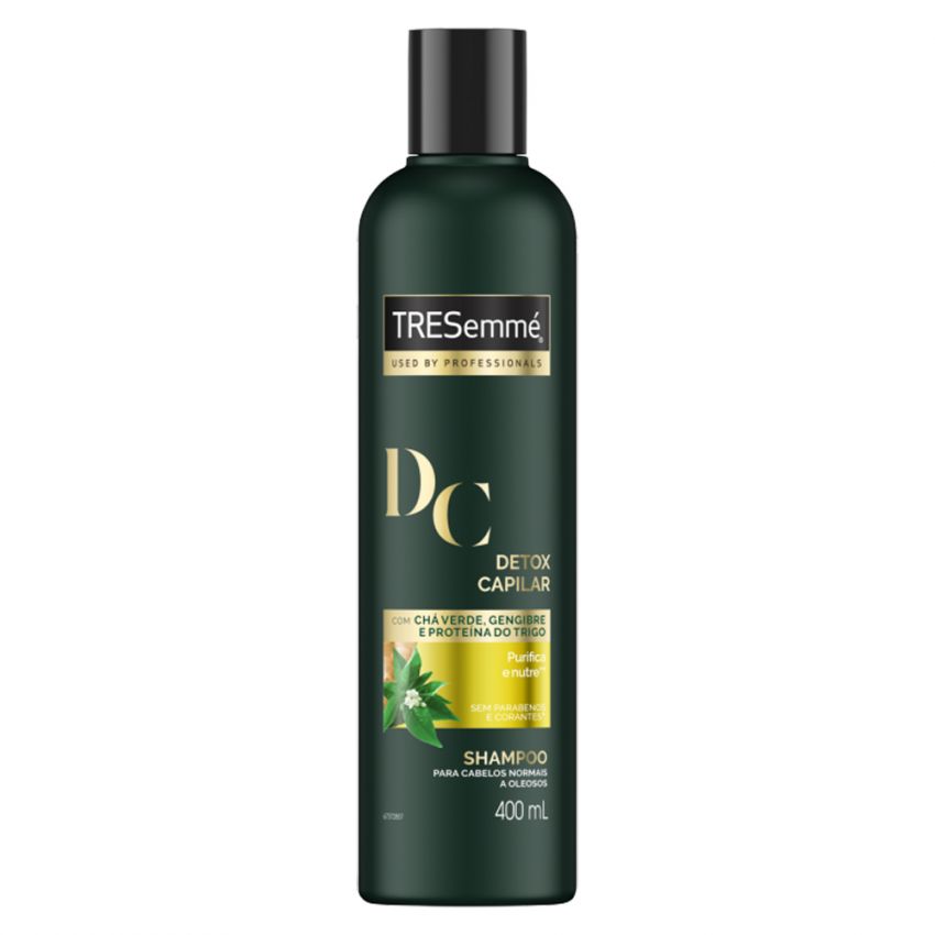 SHAMPOO TRESEMMÉ DETOX CAPILAR 400ML
