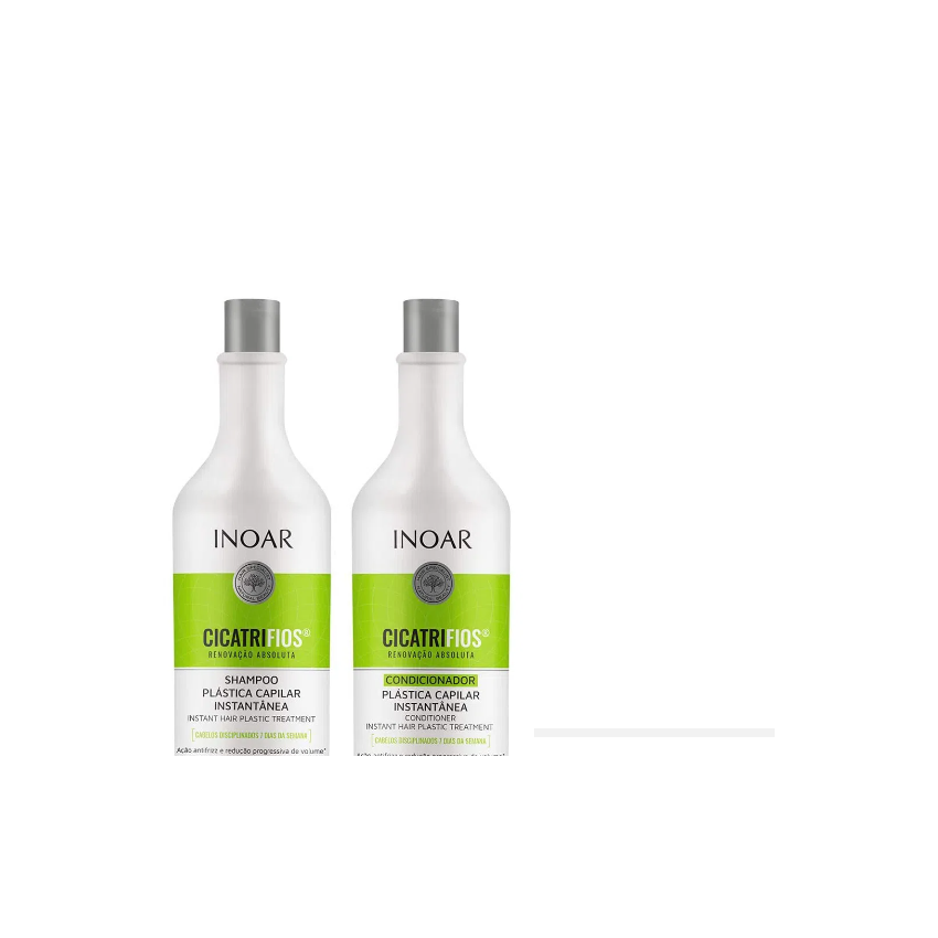 KIT INOAR SHAMPOO E CONDICIONADOR CICATRIFIOS DE 1L CADA