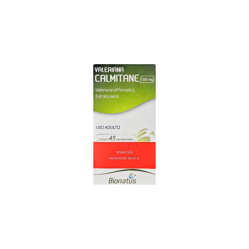 CALMITANE 100MG COM 45 COMPRIMIDOS BIONATUS