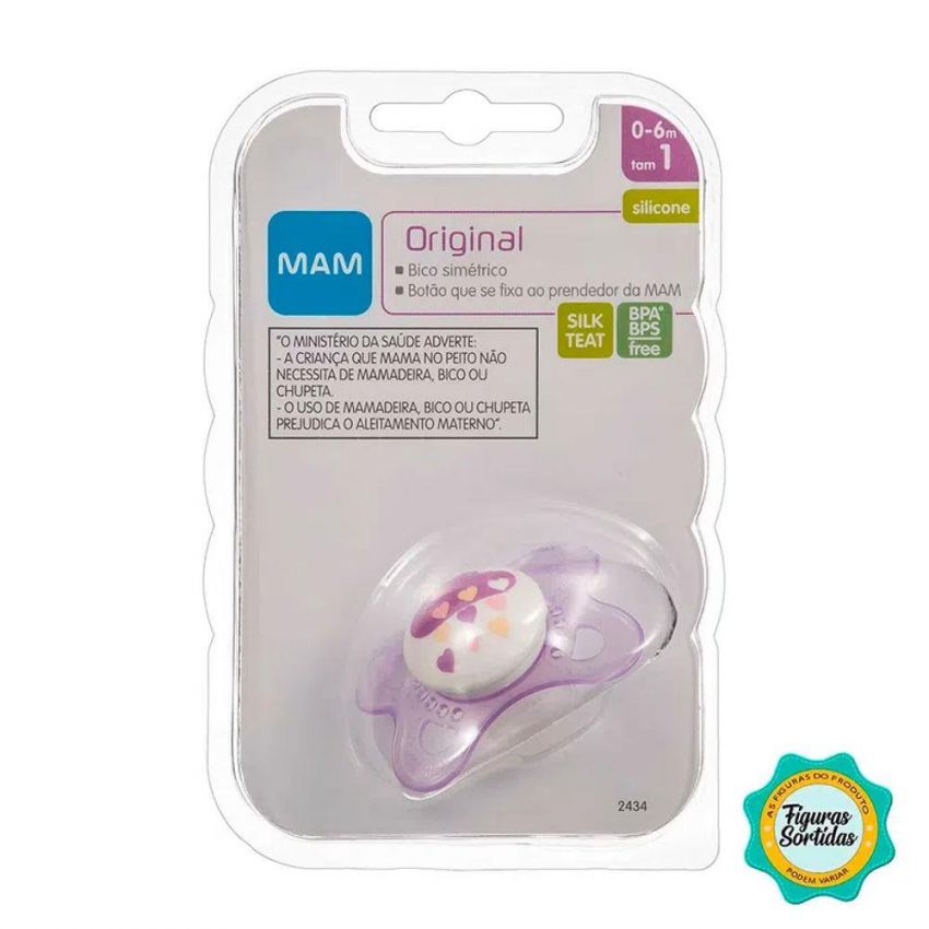 CHUPETA MAM ORIGINAL 0-6 MESES GIRLS