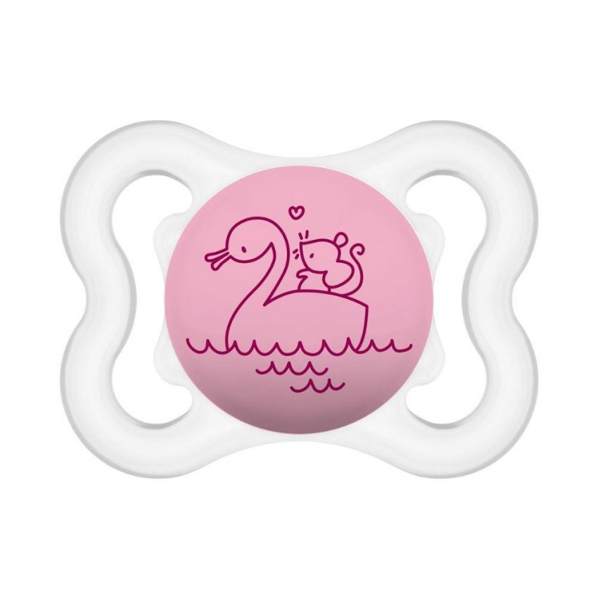 CHUPETA MAM AIR 0-6 MESES ROSA 