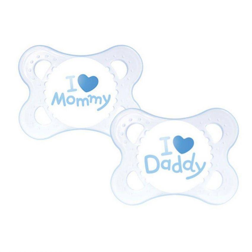CHUPETA MAM MOM E DAD 0-6 MESS BOYS 2 UND 