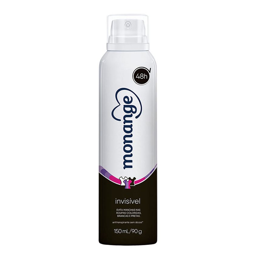 DESODORANTE AEROSOL MONANGE INVISIBLE 150ML