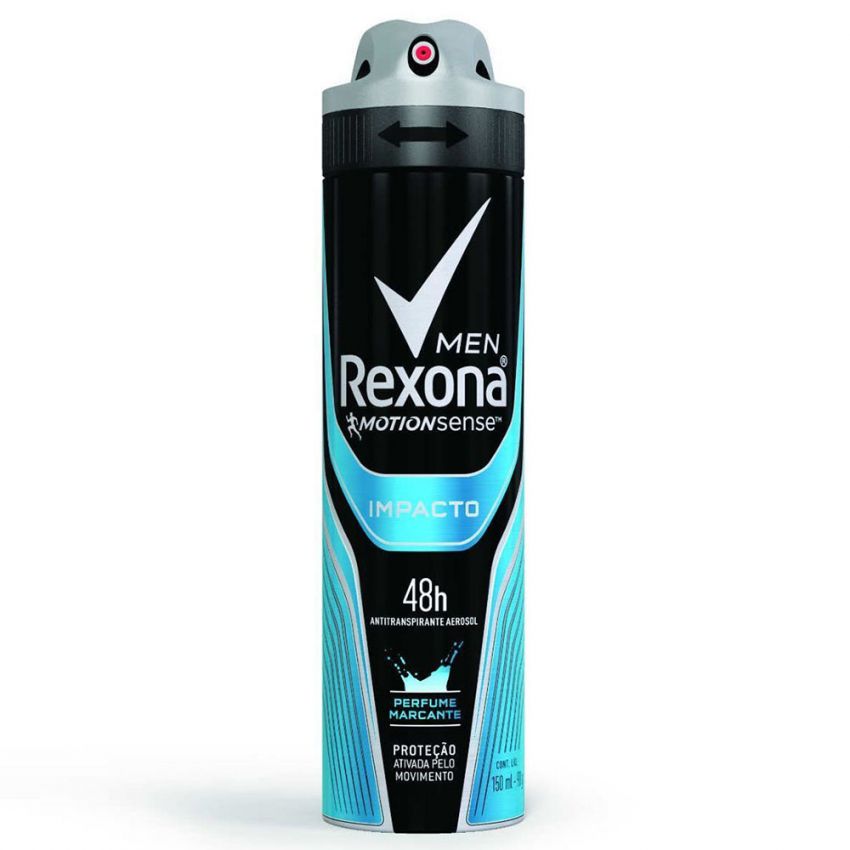 DESODORANTE AEROSOL REXONA MEN IMPACTO 150ML