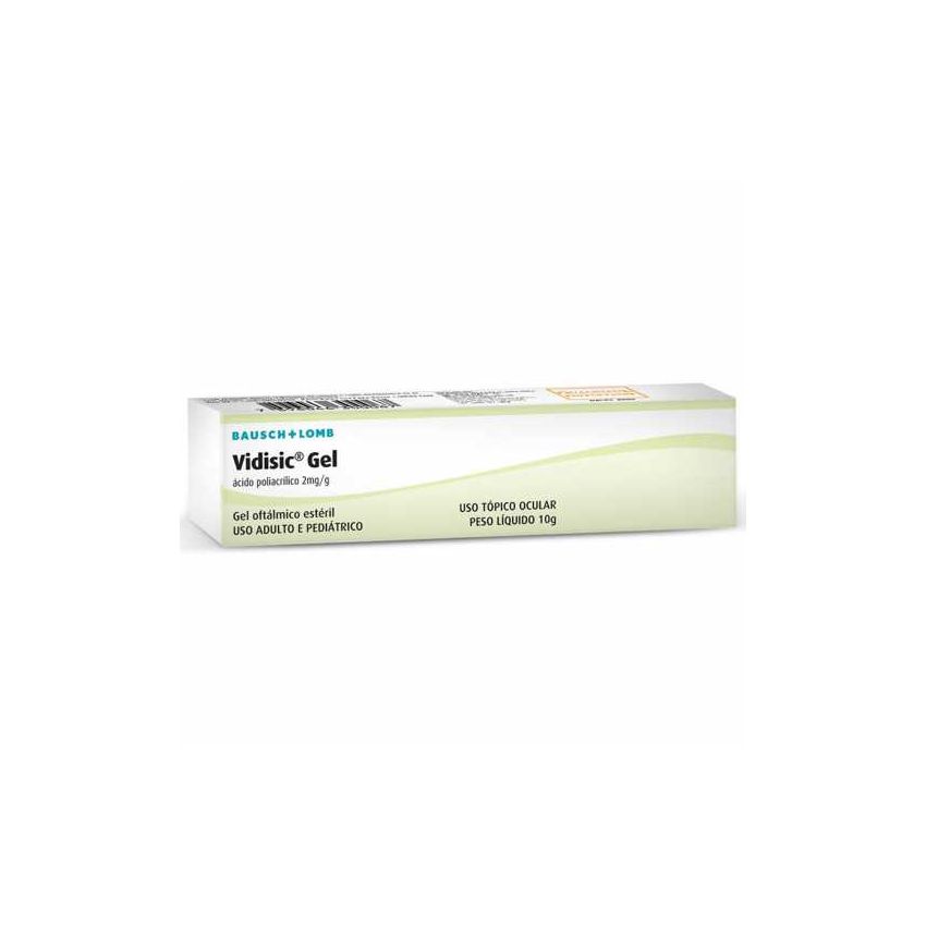 VIDISIC GEL COM 10 GRAMAS