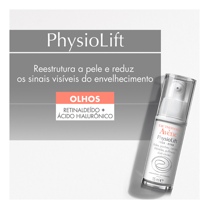 AVÉNE PHYSIOLIFT EYES- CREME ANTI-IDADE NOTURNO 15ML