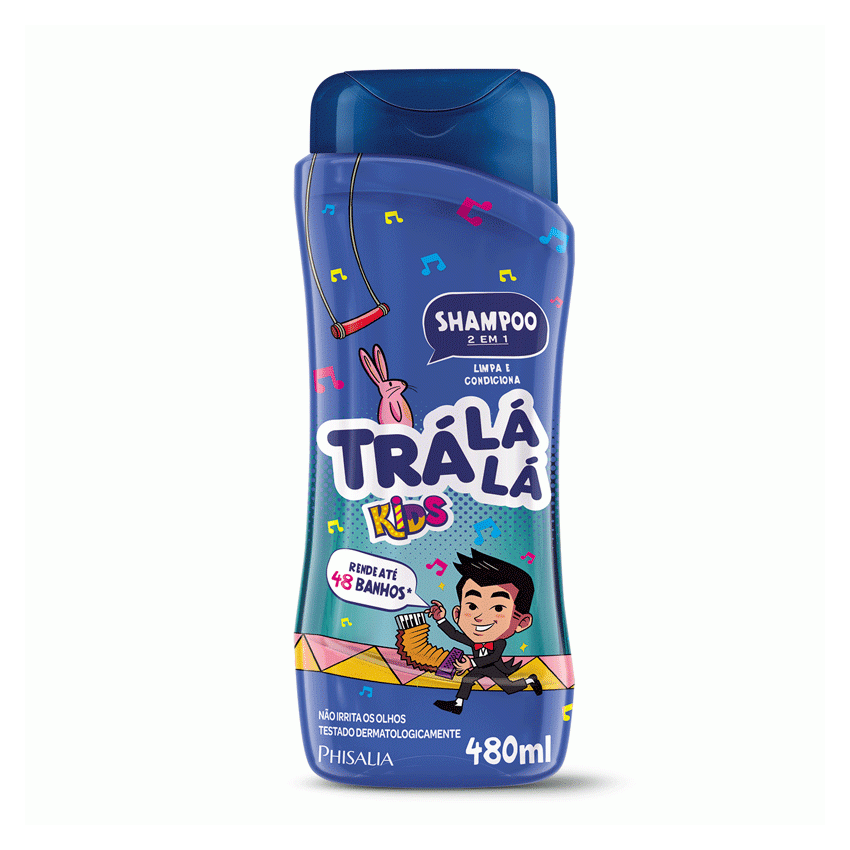 SHAMPOO TRA LA LA 2X1 JUSTICE COM 480ML