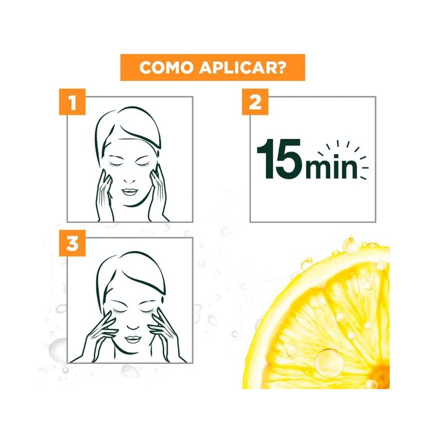 MÁSCARA FACIAL GARNIER MATTE SKINACTIVE COM 1 UNIDADE
