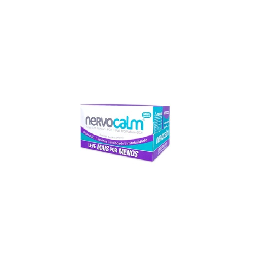 KIT NERVOCALM 250MG COM 2 CAIXA COM 60 COMPRIMIDOS