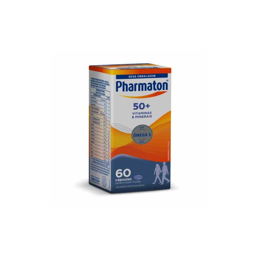 PHARMATON 50+ COM 60 CÁPSULAS