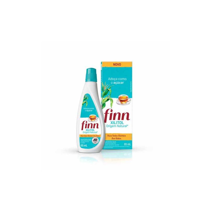 ADOÇANTE FINN XYLITOL LÍQUÍDO 65ML 
