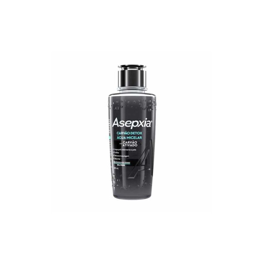 ASEPXIA AGUA MICELAR CARVAO DETOX 200ML