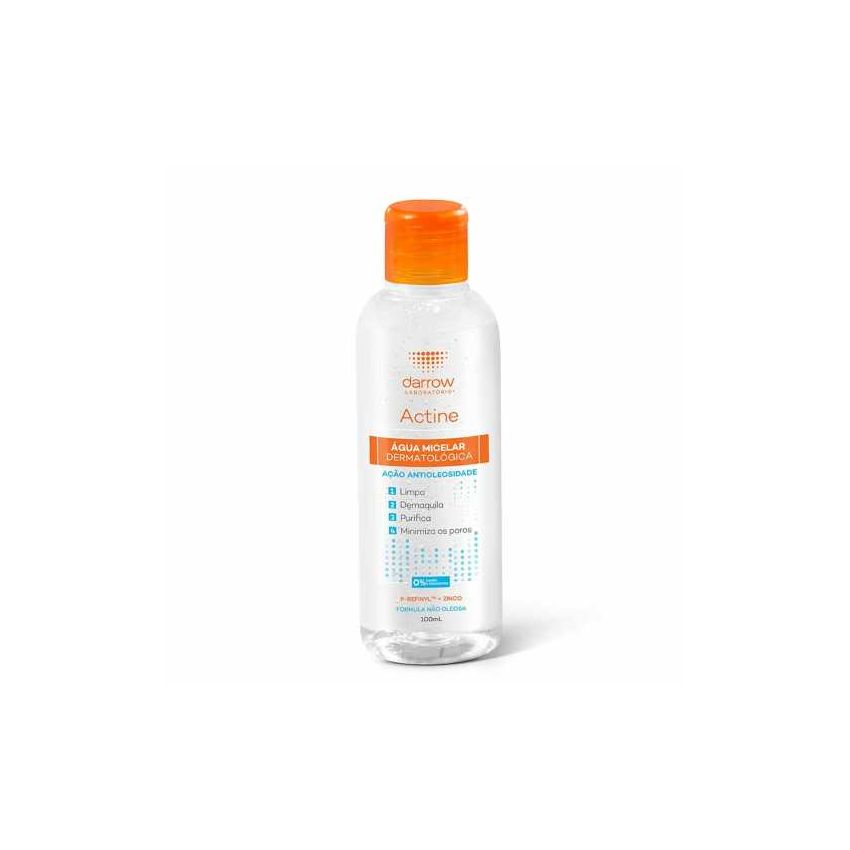 ACTINE ÁGUA MICELAR DERMATOLÓGICA 100ML 