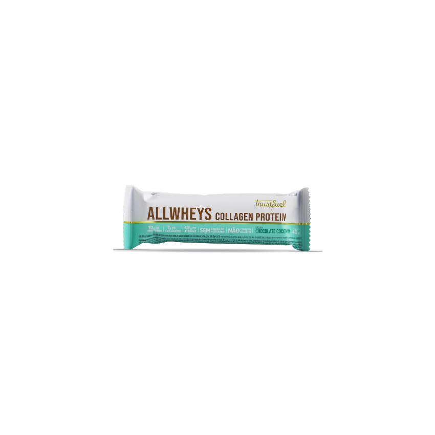 BARRA PROTEICA ALLWHEYS CHOC COCONUT COPM 40G 