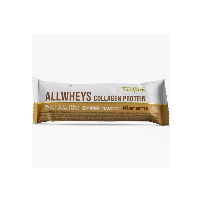 BARRA PROT ALLWHEYS SALTED CARAMELCOM 40G