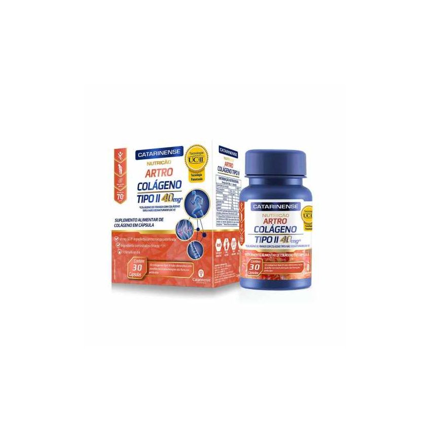 ARTRO COLÁGENO TIPO II 40MG COM 30 CAPSULAS 
