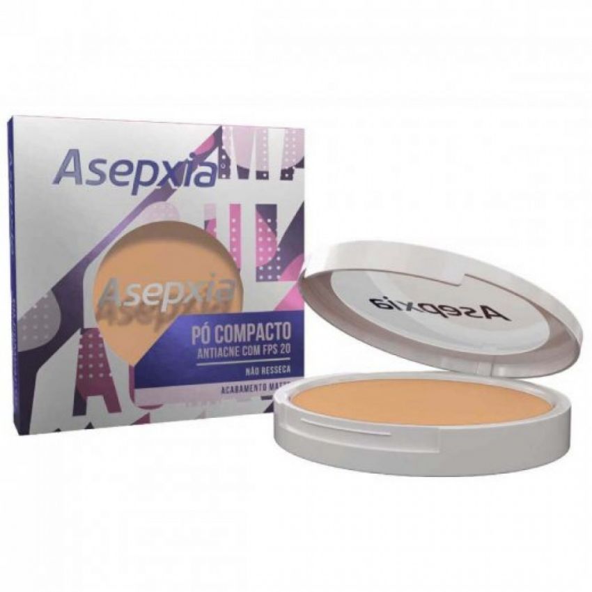 ASEPXIA PO COMPACT FPS20 BEGE CLARO 10G 