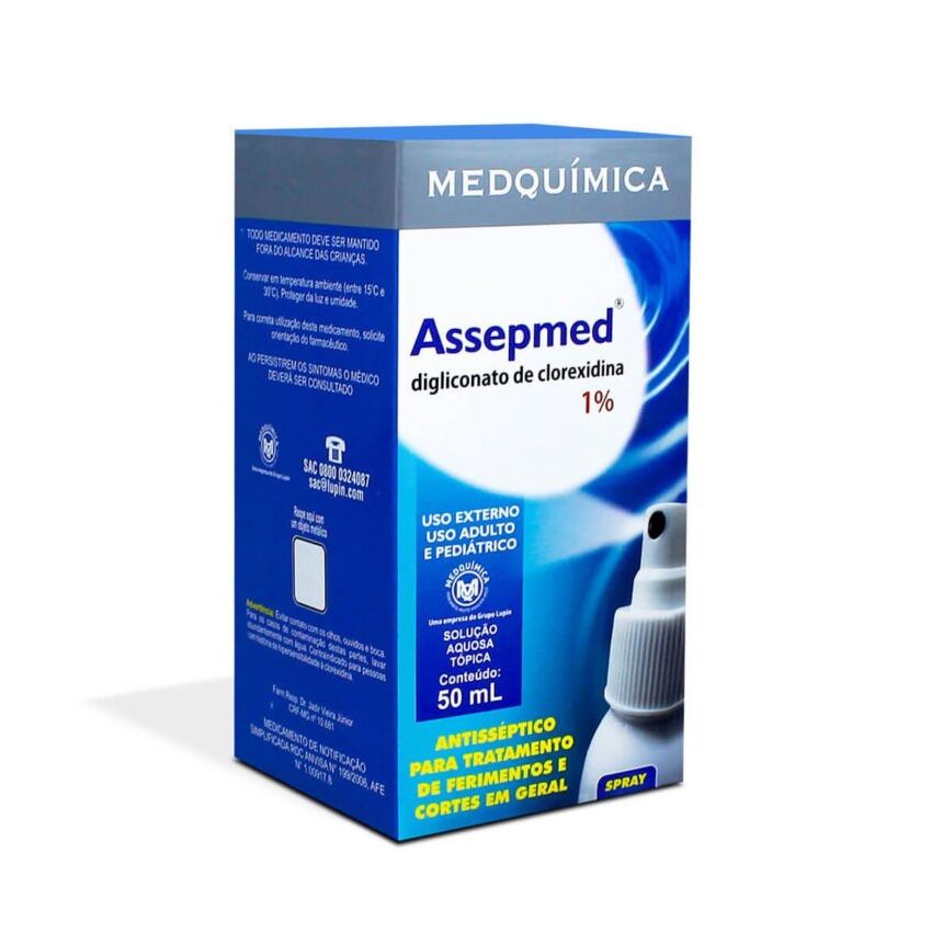 ASSEPMED 1% COM 50ML MEDQUIMICA
