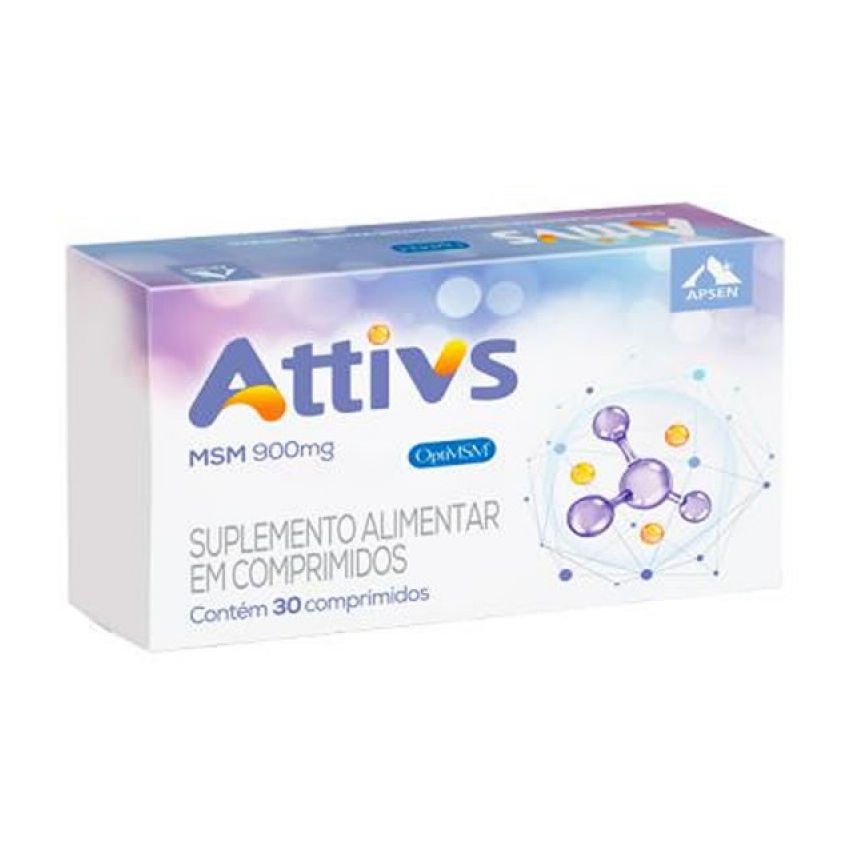 ATTIVS 900MG COM 30 COMPRIMIDOS REVESTIDOS
