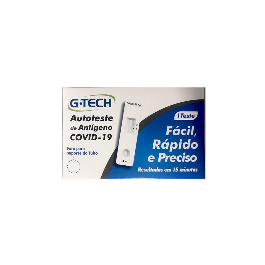 Autoteste de Antigeno para Covid G-Tech 1 unidade